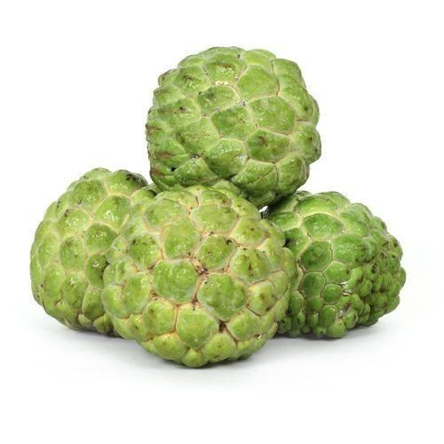 Healthy and Natural Fresh Custard Apple - 1.7g Protein, 4.4g Dietary Fiber, Low Sodium, Sweet Taste | Organic, Non Harmful, Cool & Dry Storage