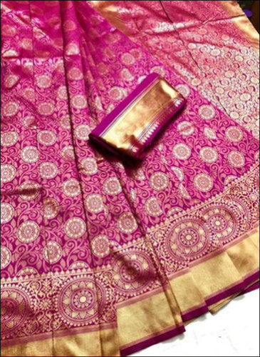 Ladies Casual Weaving Silk Saree