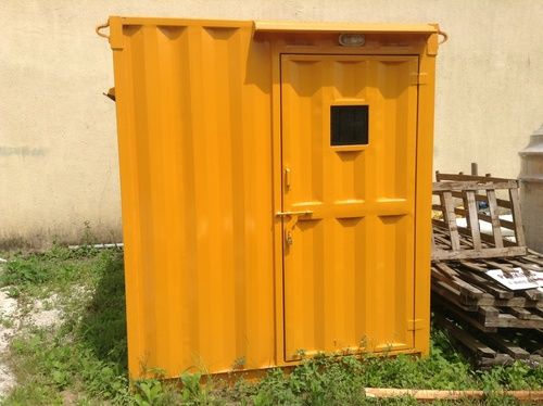 Portable MS Security Cabin for Construction Sites