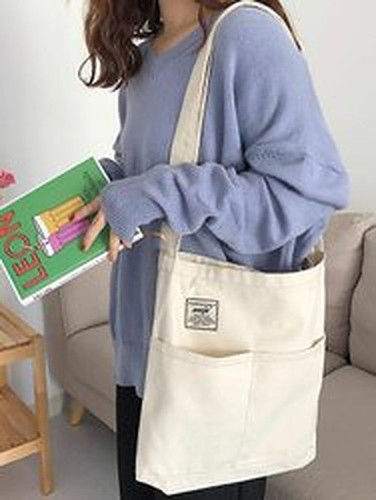 Skin Friendliness Cotton Messenger Bag