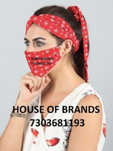 3 Ply Women Cotton Mask