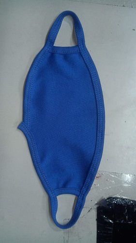 Blue Cotton Face Mask