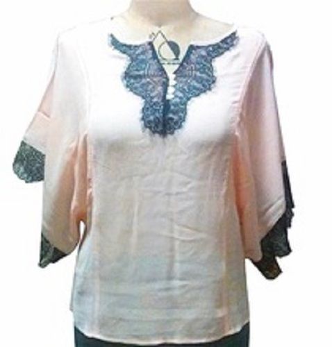 Designer Lace Neck Blouse