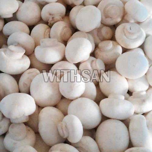 White Healthy And Natural Fresh Mushroom