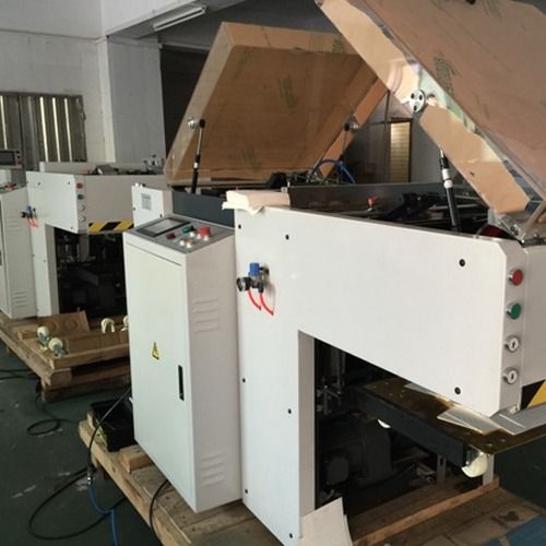 Obinder Automatic Book Paper And Cardboard Cover Punching Machine Dimension(L*W*H): 2580X1200X1300 Millimeter (Mm)