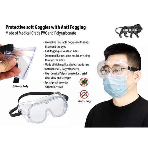 Protective Reusable Soft Goggles
