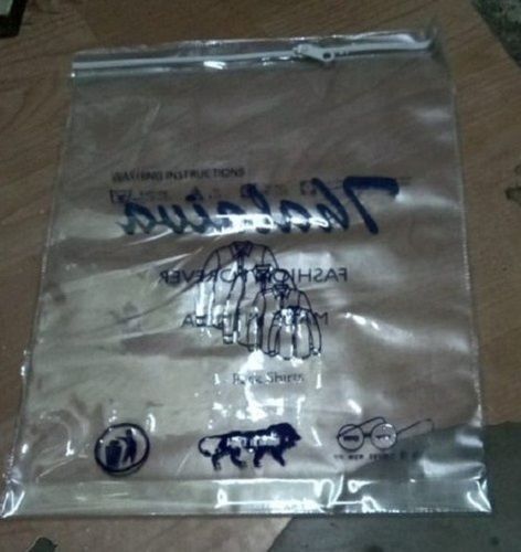 PVC Printed Zipper Bag