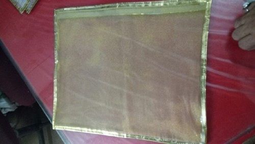 Saree Cover Vinyl Bag with Golden Beeding