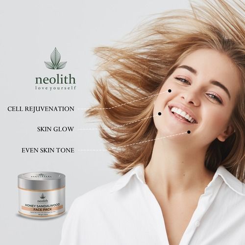 100G Neolith Honey Sandalwood Face Pack Recommended For: Women