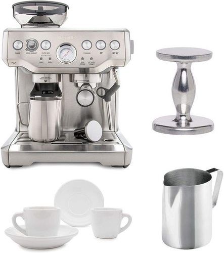 Breville Barista Express 8 Cups Semi-automatic - Silver