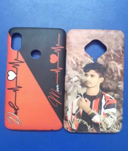 Customized Printed Mobile Cover - Plastic, Rectangle Shape | Waterproof, Mixed Color Display with Customization Options