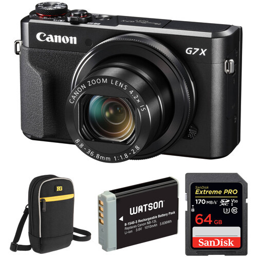 Black Canon Powershot G7 X Mark Ii Digital Camera With Free Accessory Kit At Price 400 Usd Unit In City Of Dallas Id