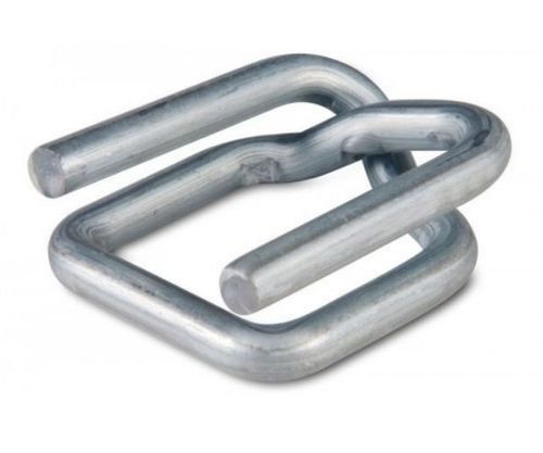 Silver Galvanized Strapping Wire Buckles