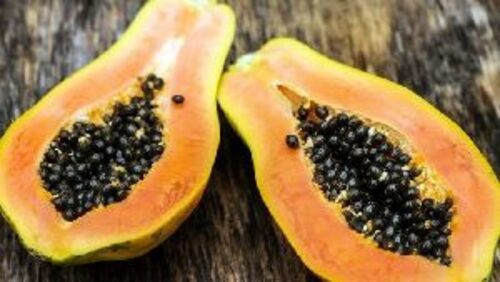 Orange Natural Fresh Papaya Fruits