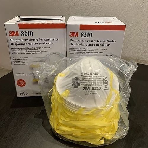 3M 8210 Face Mask Application: Outdoor Walk