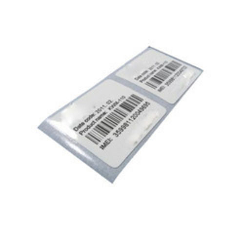 Modern Printed Custom Barcode Sticker