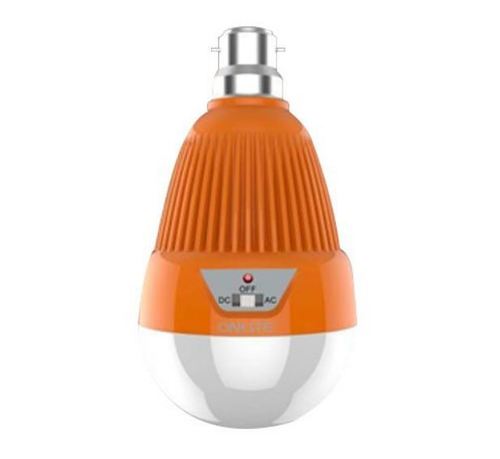 rechargeable bulb orange