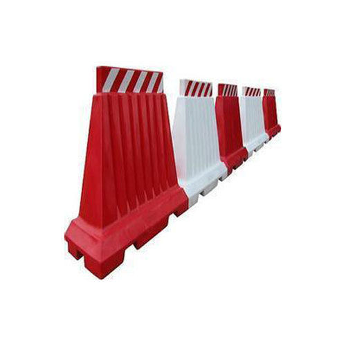 Red And White Road Barrier