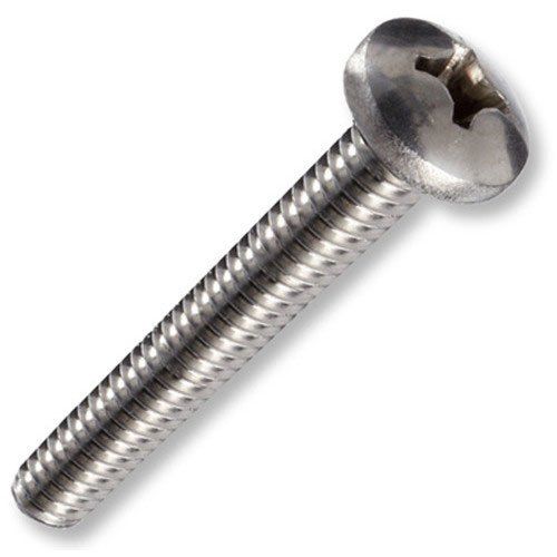 Polished Stainless Steel Machine Screw