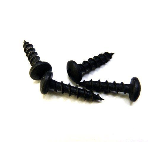 Zinc Plated Black Metal Screws