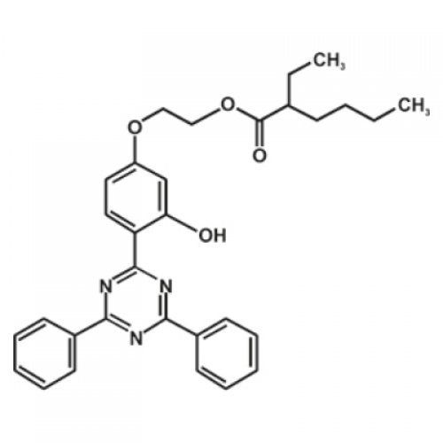 2-(4,6-diphenyl-1,3,5-triazin-2-yl) -5-[2-(2-ethylhexanoyloxy)ethoxy]phenol (Appolo-46)