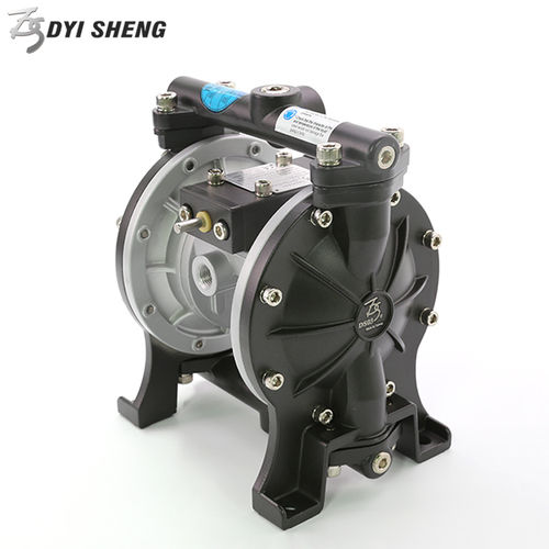 3/8 Pneumatic Duplex Diaphragm Pump Flow Rate: 8.46 Gallon/Per Min. ; 32 Liter/Per Min.