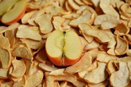  प्राकृतिक सूखे सेब के चिप्स 