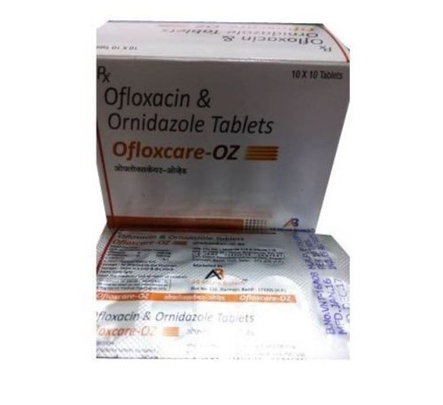  Ofloxcare Oz Ofloxacin Ornidazole Tablets समाप्ति तिथि: पैकेट पर मुद्रित वर्षों 