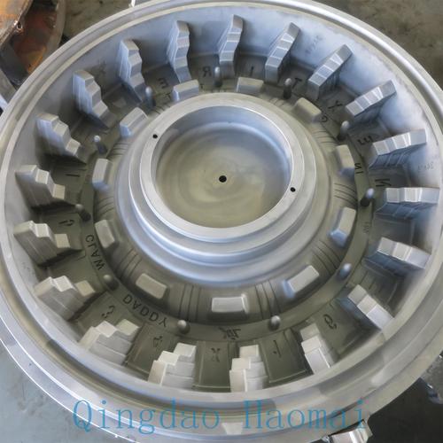 Solid Rubber Tyre Moulds Core Material: Steel