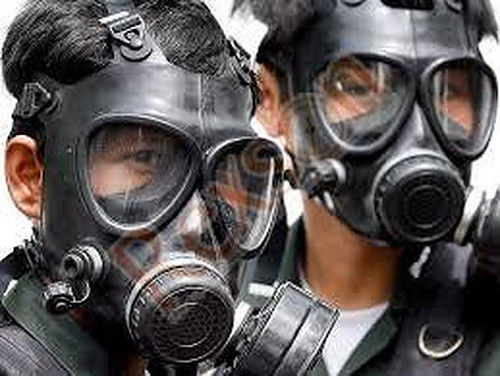 Black Oxygen Gas Mask Gender: Unisex