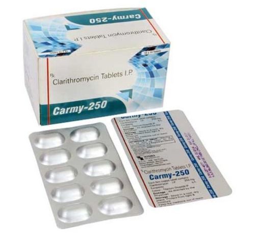 Clarithromycin 250Mg Tablets Ip Expiration Date: Printed On Packet Years