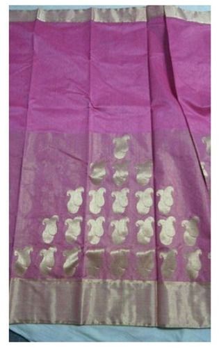 Silk Half Tissue Chanderi Saree