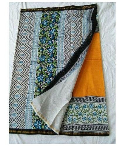 Stylish Kalamkari Chanderi Saree