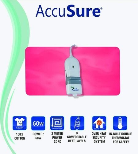 Accusure Heating Pad For Lumbar Back Pain Relief