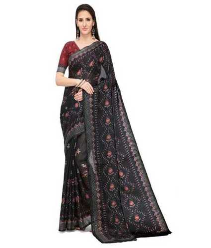 Premium Kota Silk Saree With Digital Print