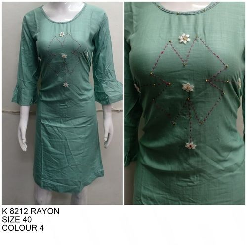 rayon kurtis