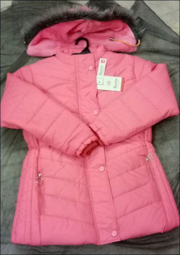 Pink Women Comfortable Full Sleeve Jackets