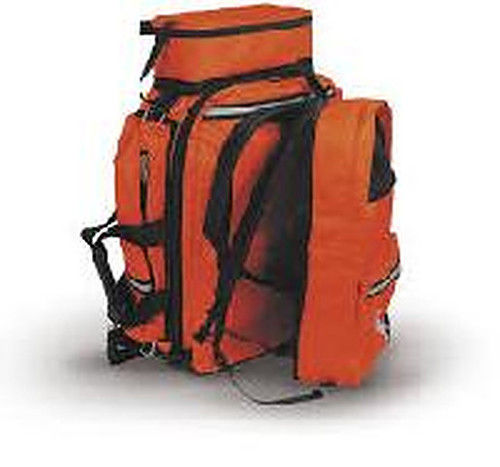 Orange Zip Closure Multi Purpose Bags