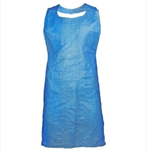 Disposable Sleeveles Blue Apron Application: Spa/Salon/Kitchen/Medical