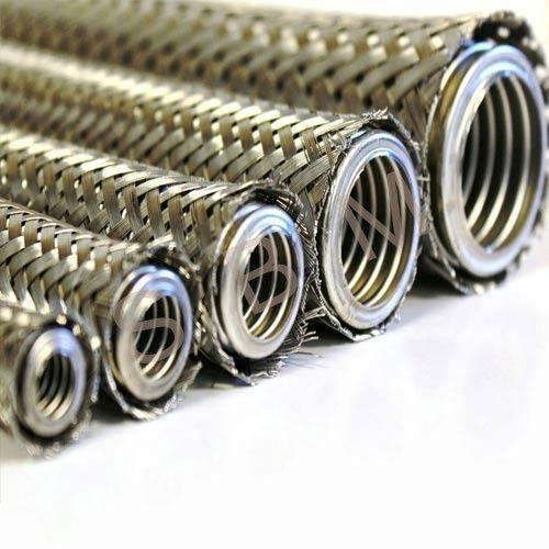 Durable Flexible Metallic Hoses Pressure: Upto 40 Bar