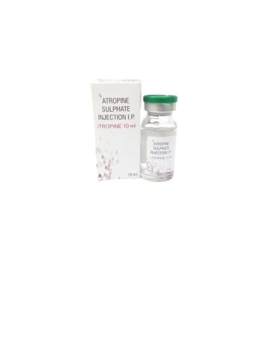 Itropin Injection 10 Ml Ingredients: Inj Atropine Sulpate 0.6 Mg/Ml