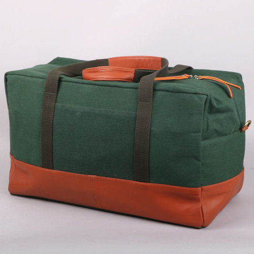 Multicolor Leather Duffle Bag