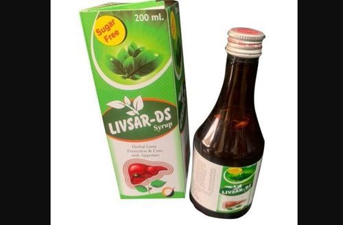 Livsar Ds Herbal Liver Syrup Age Group: For Adults