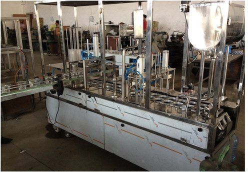 Water Curd Cup Filling And Sealing Machine