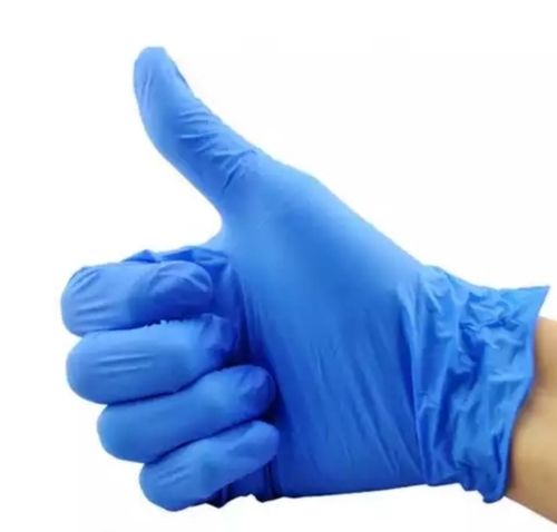 Disposable TPE Gloves - 100 Piece Box, Unisex Mid Forearm Design, Medical & Surgical Use, Plain Blue Color