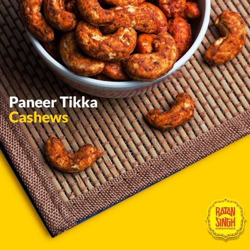 Dry Roasted Paneer Tikka Cashews Origin: Telangana