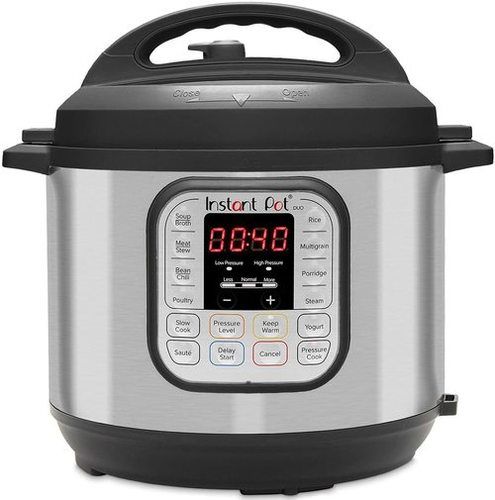 Steel Instant Pot Duo 7-In-1 Electric Pressure Cooker