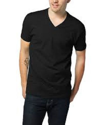 Various Colors Are Available Mens V Neck T Shirts