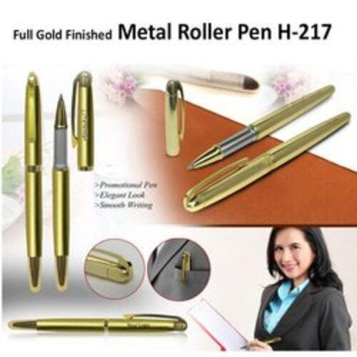 All Metal Roller Pen (Gold Finished) H-217