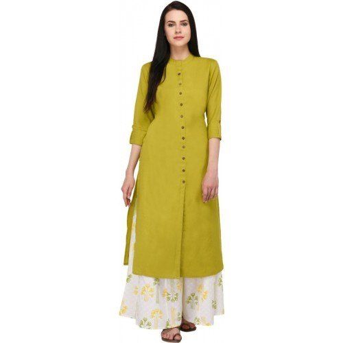 Various Colors Are Available A Line Cotton Kurti